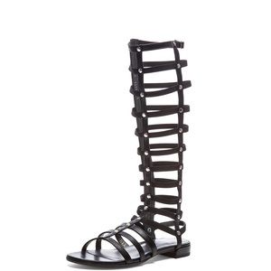 Stuart Weitzman Leather Gladiator Sandals